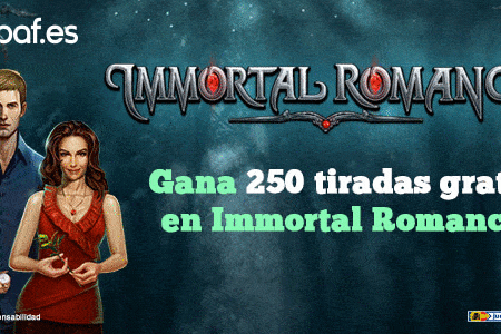 Noticia de paf.es – Hasta 75€ en tiradas gratis con Immortal Romance