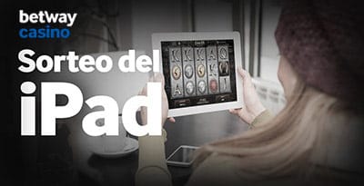 Noticia del casino betway.es – Sorteo de un iPad Air 2