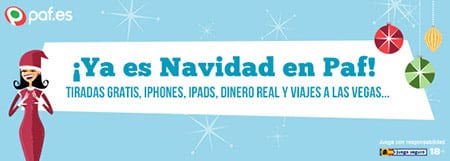 Noticia de paf.es – Calendario de Navidad 2016: Premios Valorados en más de 20.000€