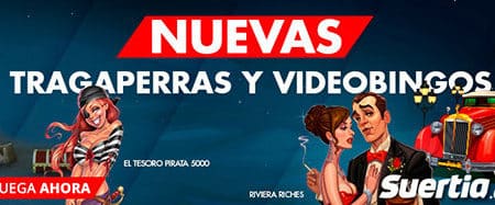 Noticia de suertia.es – Nuevas Tragaperras y Videobingos