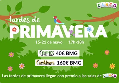 Noticia de tombola.es – Promo ‘Tardes de Primavera’