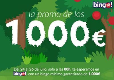 Noticia de tombola.es – La Promo de los 1.000€