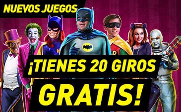 Noticia de sportium.es/casino – 20 Giros Gratis en Nuevas Tragaperras de Batman