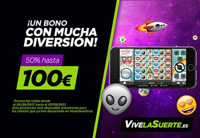 Noticia de vivelasuerte.es – Bonos y Promociones de Septiembre