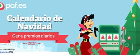 Noticia de paf.es – Calendario Navideño con 3 Viajes dobles a Las Vegas