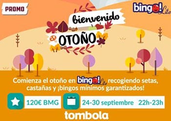 Noticia de tombola.es – Promociones en Septiembre y nuevo juego de Slots