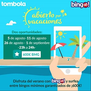 Noticia de tombola.es – Promos veraniegas de Agosto