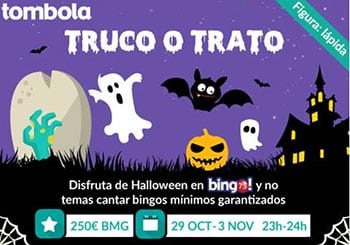 Noticia de tombola.es – Promociones de Octubre: 5€ gratis para todos