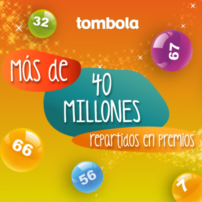 Noticia de tombola.es – 40 millones de Euros repartidos en premios