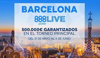 Noticia de 888poker.es – Festival de 888Poker Barcelona LIVE y SuperSeries Edición Primavera 2018