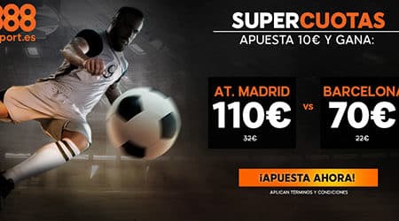 Noticia de 888sport.es – SuperCuotas At. Madrid – Barcelona