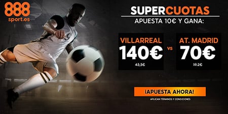 Noticia de 888sport.es – SuperCuota Villareal – At. Madrid