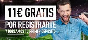 Noticia de sportium.es – Bono Gratis de 11€ para Nuevos Usuarios