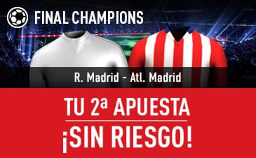 Noticia de sportium.es – Promo Final Champions: 2ª Apuesta Sin Riesgo