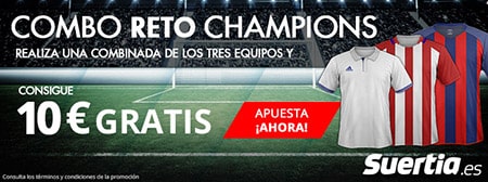 Noticia de suertia.es – 10€ gratis con el Combo Reto Champions