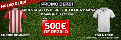 Noticia de suertia.es – 2 Promociones para el Derbi Madrileño