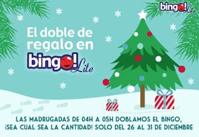 Noticia de tombola.es – El Doble de Regalo en Bingo Lite