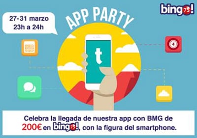 Noticia de tombola.es – La Máquina del Tiempo y App Party