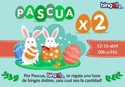 Noticia de tombola.es – Promo Pascua X2