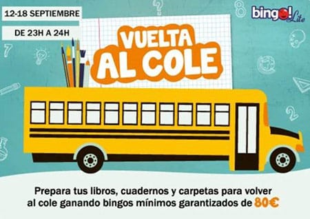 Noticia de tombola.es – Promoción Vuelta al Cole