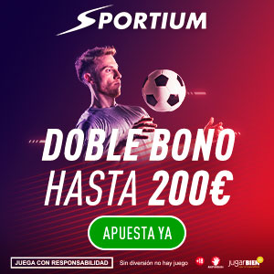 sportium es noticia apuestas doble bono